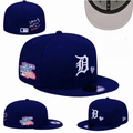 Detroit Tigers World Series 1984 Fitted Hat with Heart Accent – Navy Blue — view 1
