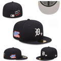 Detroit Tigers World Series 1964 Fitted Hat – Black with Heart Detail — view 1