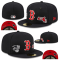 Boston Red Sox 1901 Heritage Fitted Hat – Navy — view 1