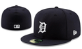 Detroit Tigers MLB Fitted Hat – Navy Blue — view 1