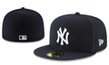 New York Yankees Navy Blue Fitted Hat – Classic MLB — view 1