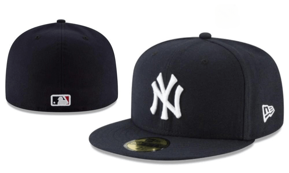 New York Yankees Navy Blue Fitted Hat – Classic MLB — view 1