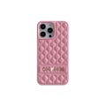 Vintage Leather CC iPhone Case Pink — view 1
