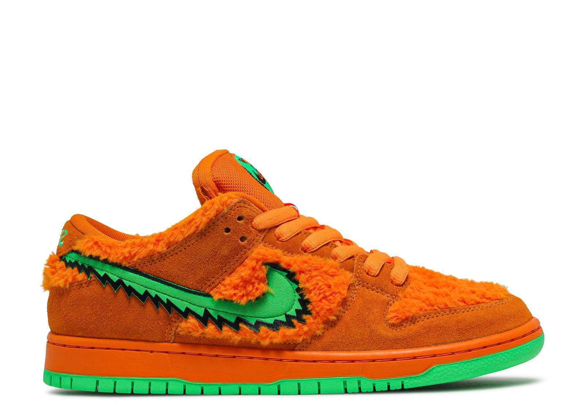 Grateful Dead X Dunk Low SB Orange Bear Unfading Sneaker — view 1