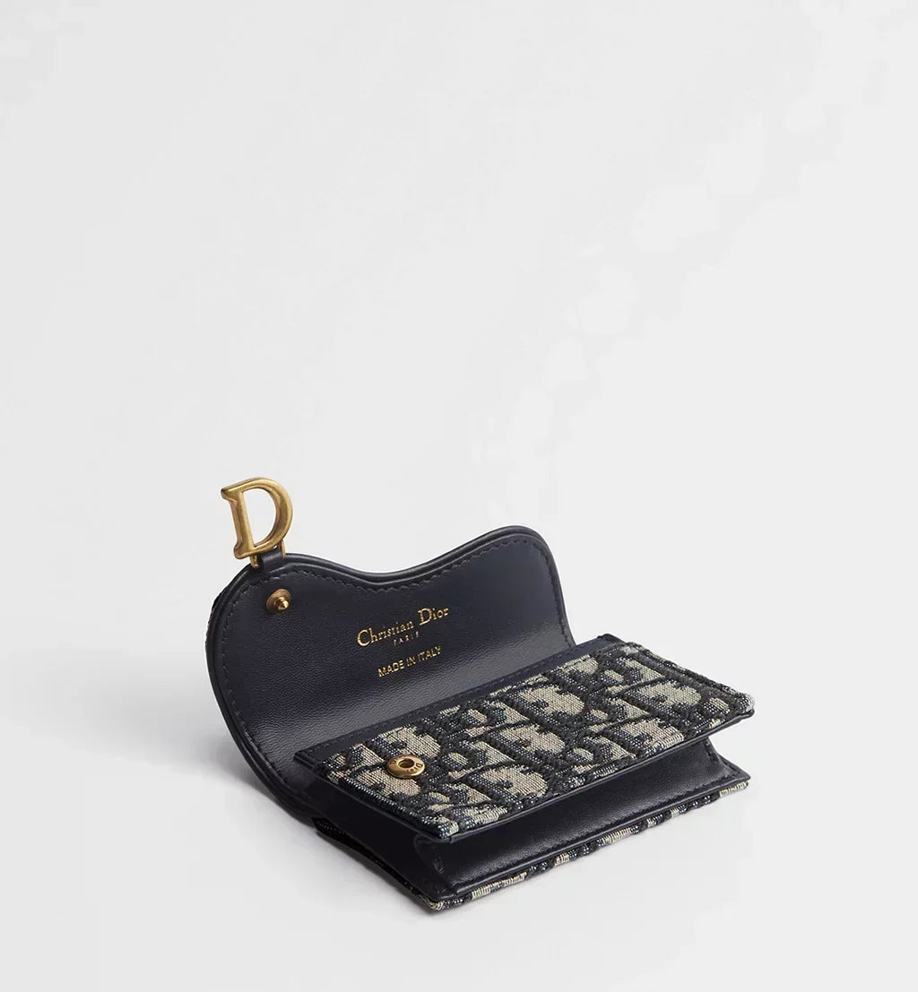 Dior Saddle Bloom Card Holder — view 2