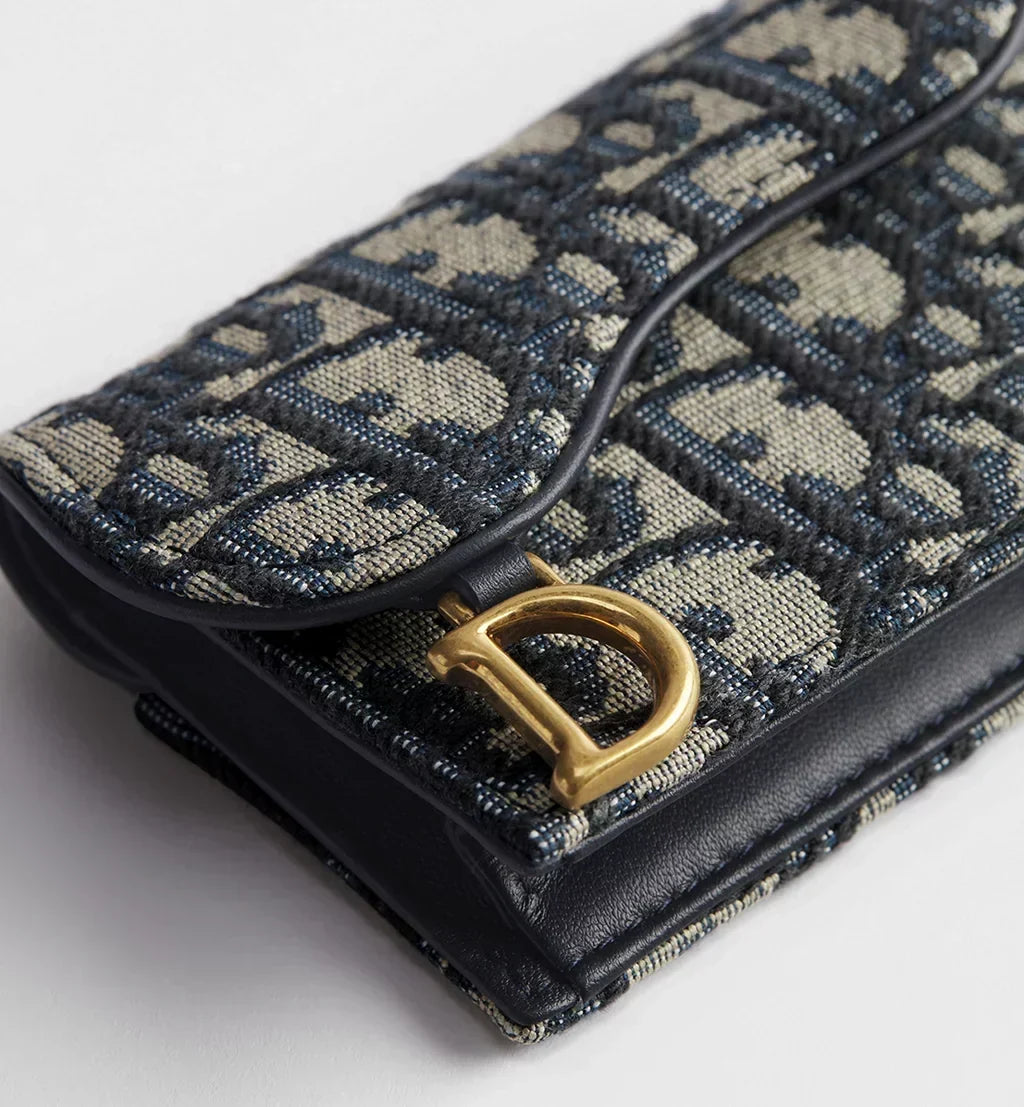 Dior Saddle Bloom Card Holder — view 4