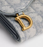 Dior Saddle Lotus Wallet — view 4