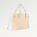 Louis Vuitton Neverfull MM Crème Beige Tote Bag — view 1