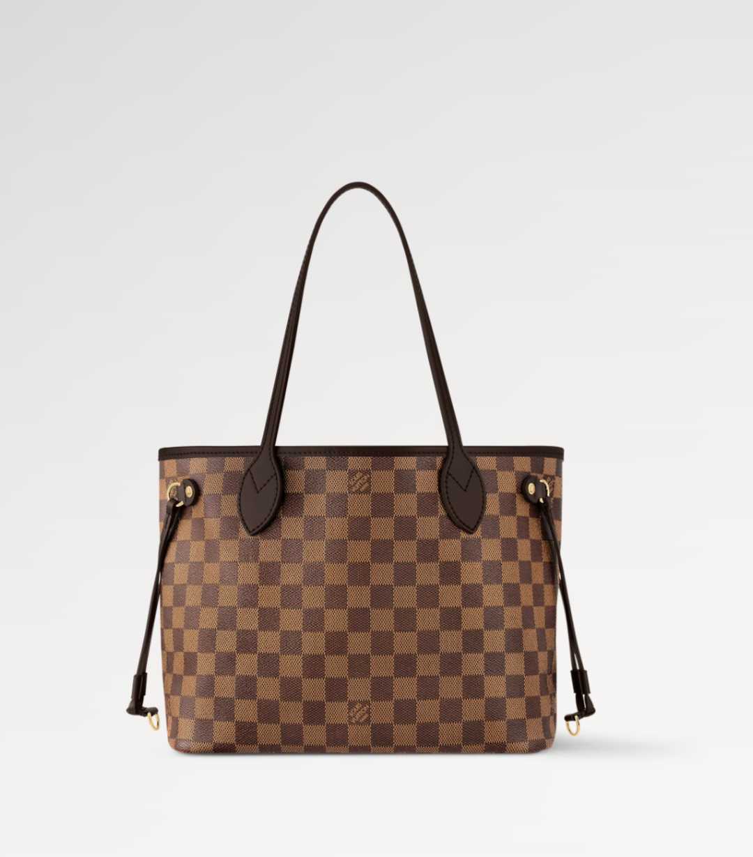 Louis Vuitton Neverfull PM Damier Ebene Tote Bag — view 2