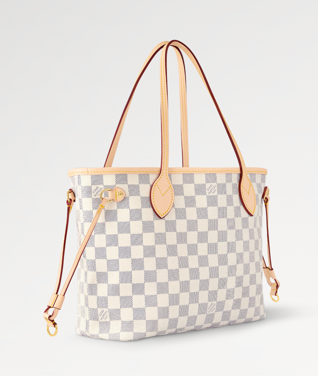 Louis Vuitton Neverfull PM Damier Azur Tote Bag — view 1