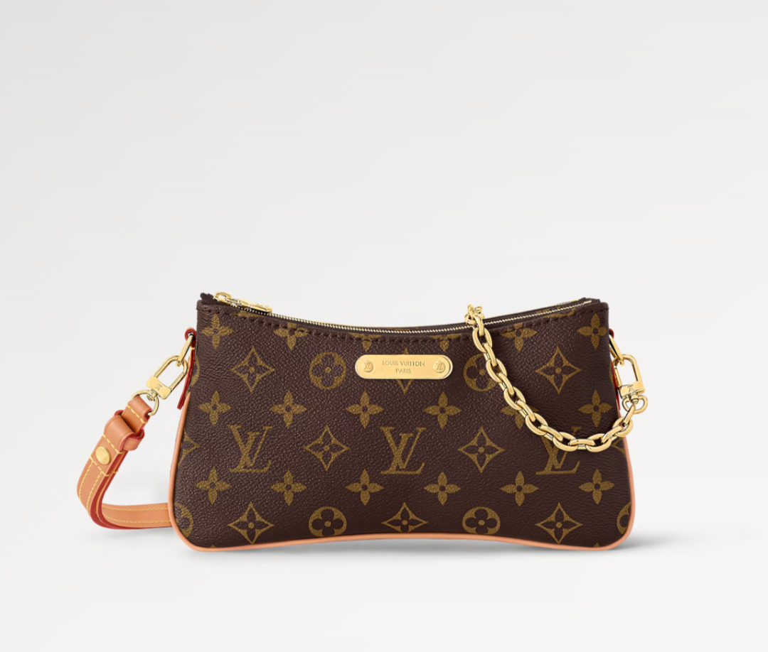 Louis Vuitton Liv Pochette Coated Canvas — view 1