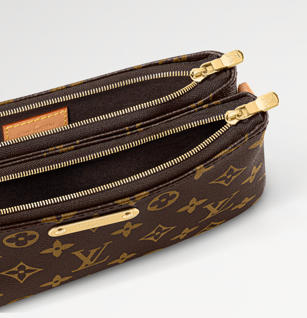 Louis Vuitton Liv Pochette Coated Canvas — view 4