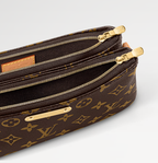Louis Vuitton Liv Pochette Coated Canvas — view 4