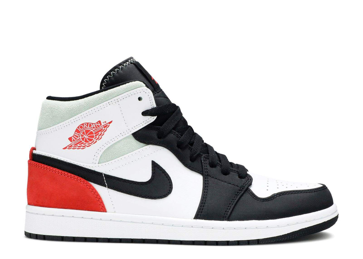 Air Jordan 1 Mid SE ¡®Red Black Toe¡¯ Revered Footwear — view 1