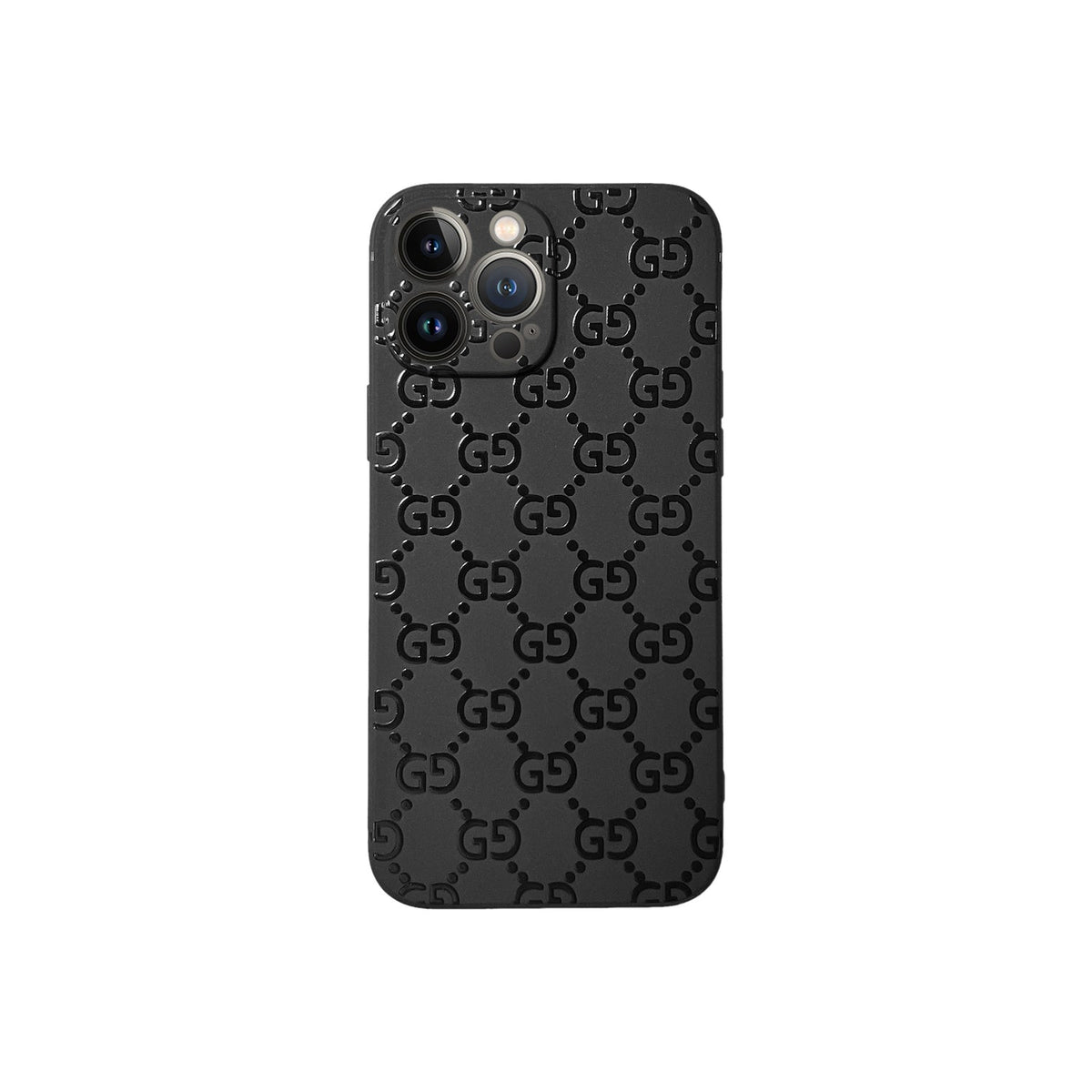 Black GG iPhone Case — view 1
