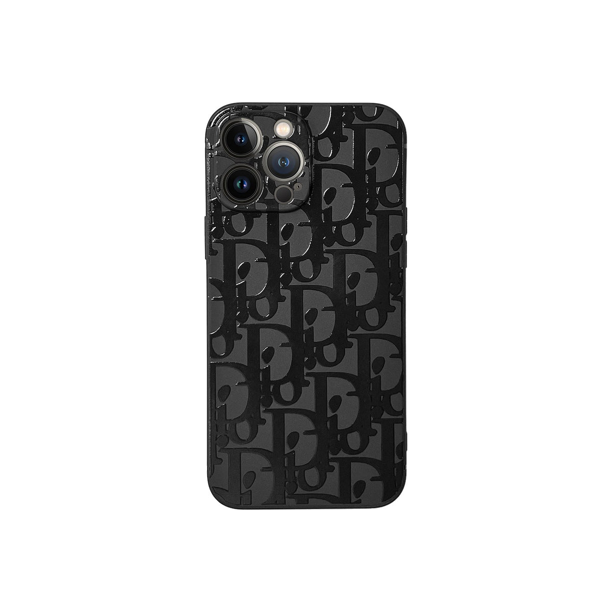 Black D iPhone Case — view 1