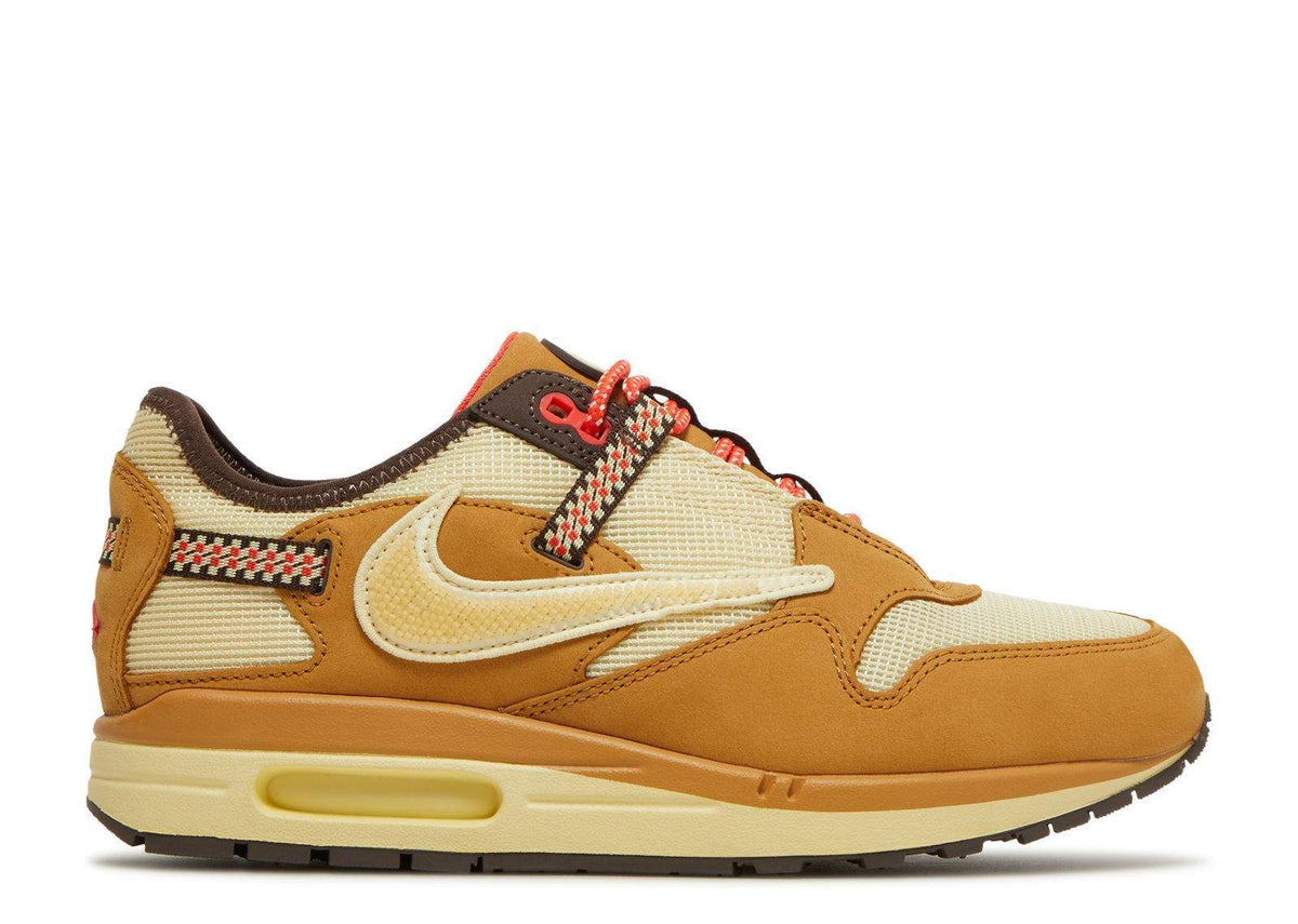 Air Max 1 Travis Scott X Air Max 1 Wheat Unfading Sneaker — view 1