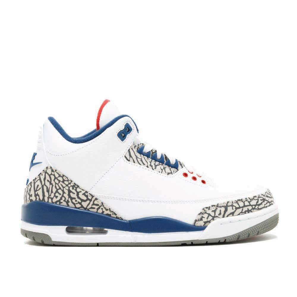 Air Jordan 3 Retro OG ‘True Blue’ 2016 Unfading Sneaker — view 1