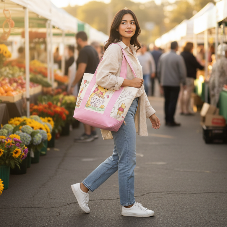 Winnie the Pooh x Trader Joe Tote Bags — view 6