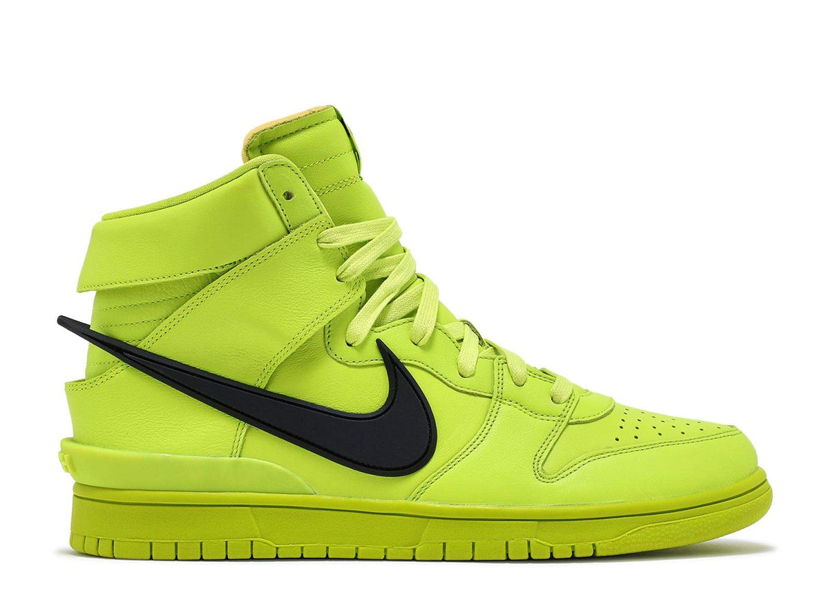 Nike AMBUSH x Dunk High ‘Flash Lime’ Unfading Sneaker — view 1