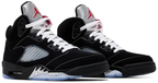 Air Jordan 5 Metallic Black — view 3