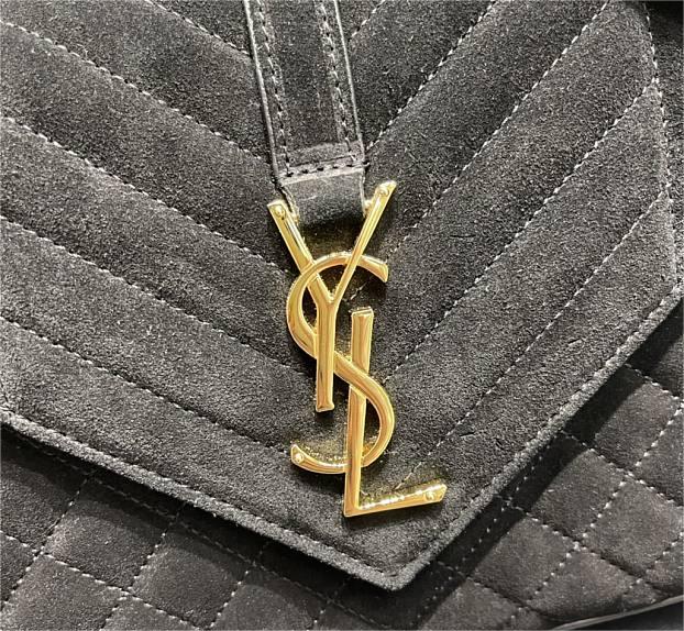 YSL Envelope Bag 24CM - Black — view 5