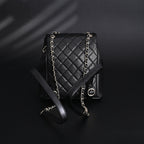 Chanel Duma Backpack – Black Quilted Lambskin with Gold-Tone Hardware (24A Collection) — view 2