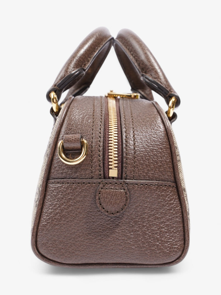 Gucci Ophidia Mini GG Supreme-Canvas Top-Handle Bag - Beige — view 4