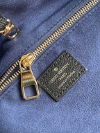 Louis Vuitton Neverfull MM Tote Bag - Black — view 8