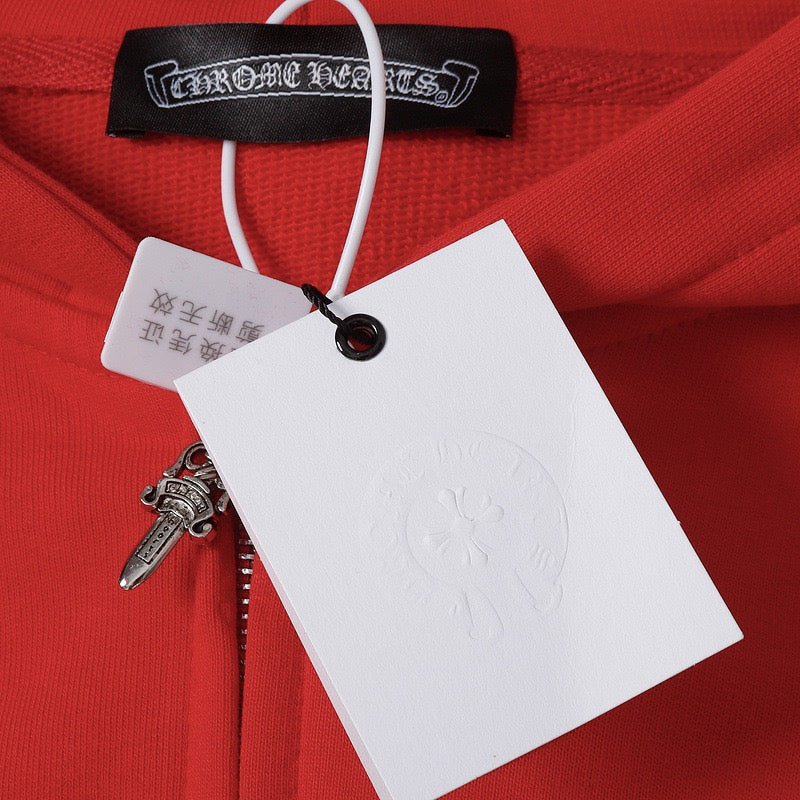 Chrome Hearts New Zip Up Hoodie 7019 — view 17