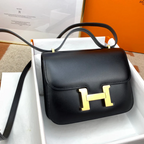 Hermes Constance Bag Mini 14cm - Black — view 2
