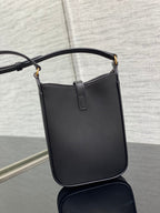 YSL Le 5 a 7 Mini Black Bag — view 4