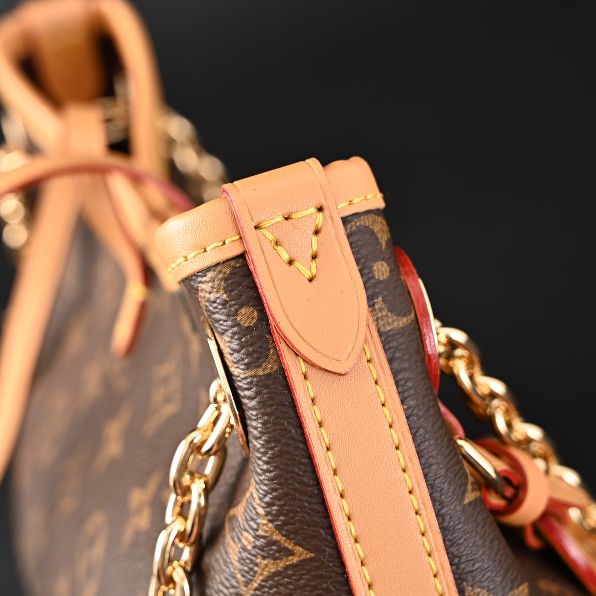 Louis Vuitton Carryall BB Monogram Canvas Shoulder Bag – Classic Brown (M13014) — view 12
