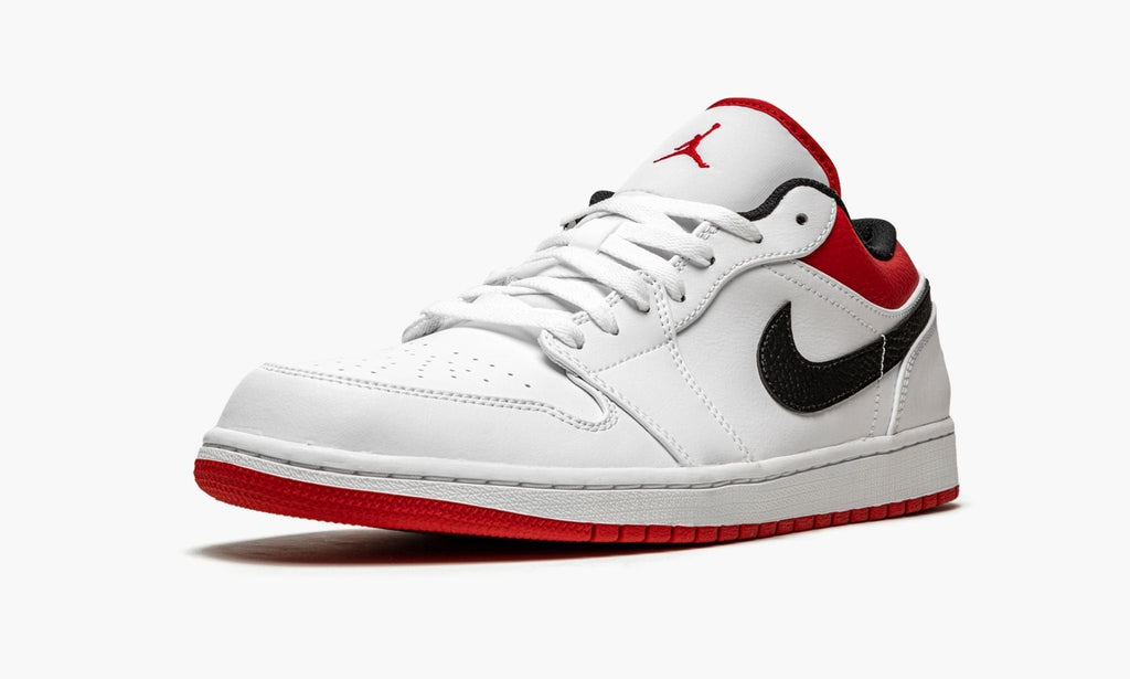 Air Jordan 1 Low “White / Gym Red” — view 5