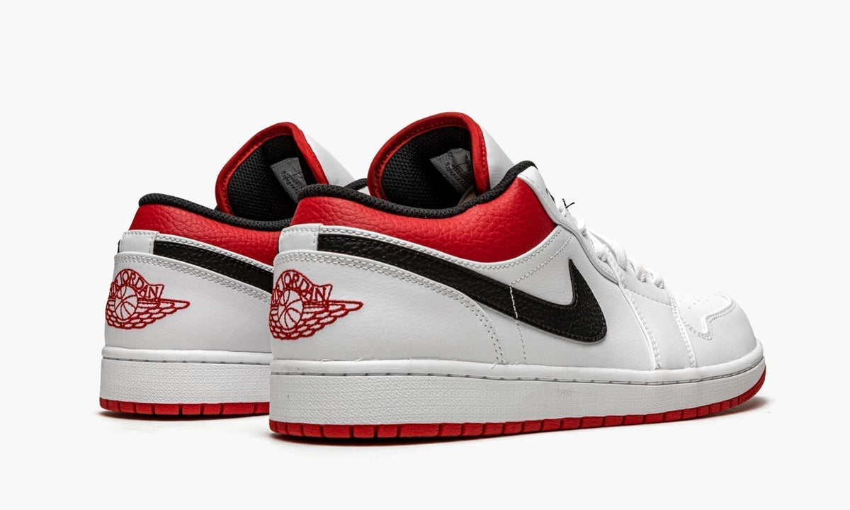 Air Jordan 1 Low “White / Gym Red” — view 4