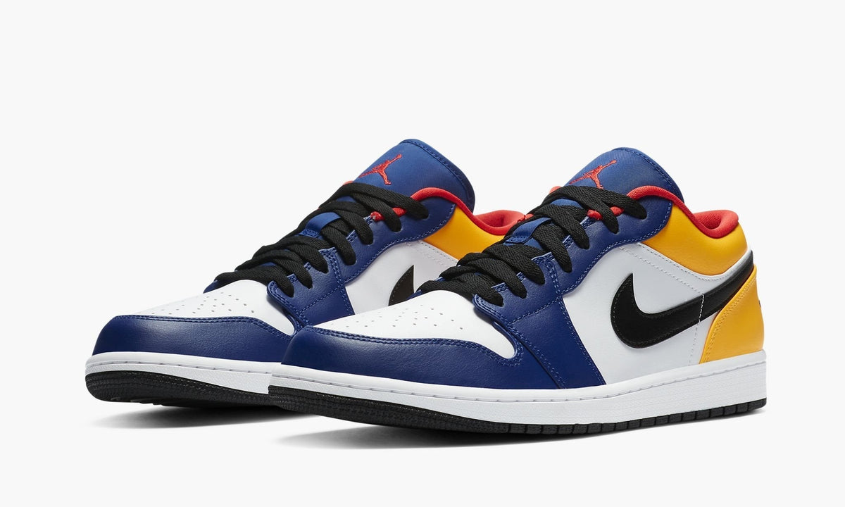 Air Jordan 1 Low Deep Royal / Yellow — view 3