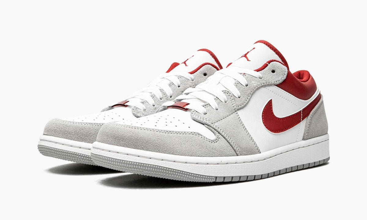 AIR JORDAN 1 LOW SE “White / Grey / Red” — view 10