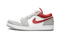 AIR JORDAN 1 LOW SE “White / Grey / Red” — view 1