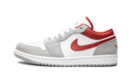 AIR JORDAN 1 LOW SE “White / Grey / Red” — view 1