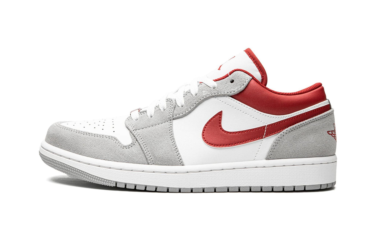 AIR JORDAN 1 LOW SE “White / Grey / Red” — view 8