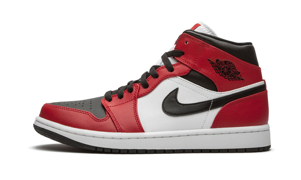 Air Jordan 1 Mid “Chicago Black Toe” — view 1