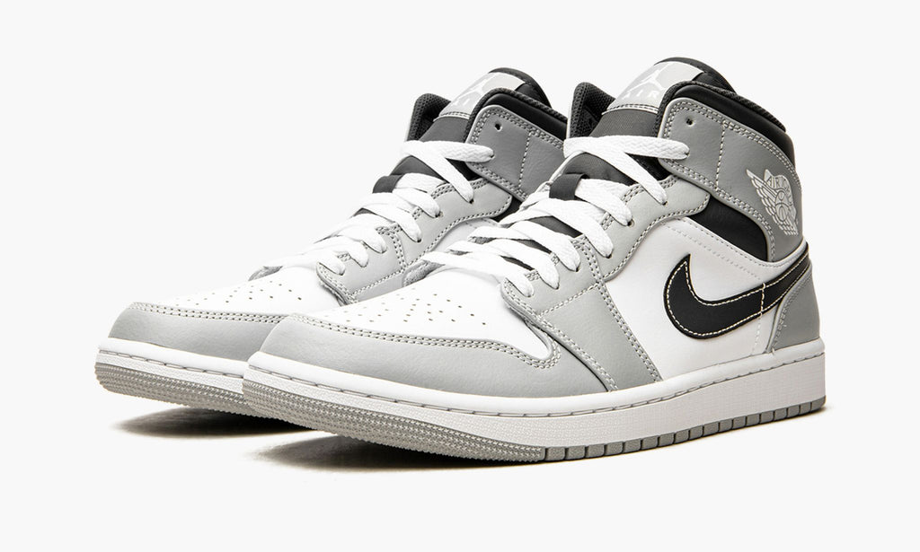 Air Jordan 1 Mid “Light Smoke Grey 2.0” — view 3
