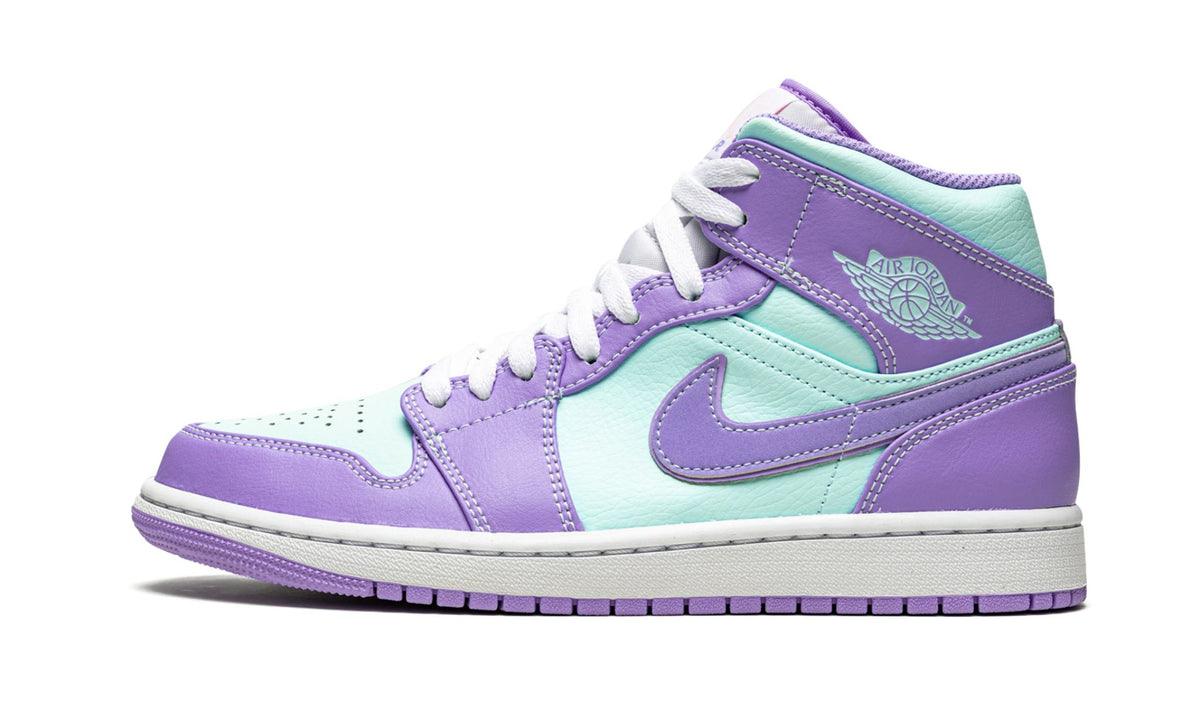 Air Jordan 1 Mid “Purple Pulse / Glacier Blue” — view 1
