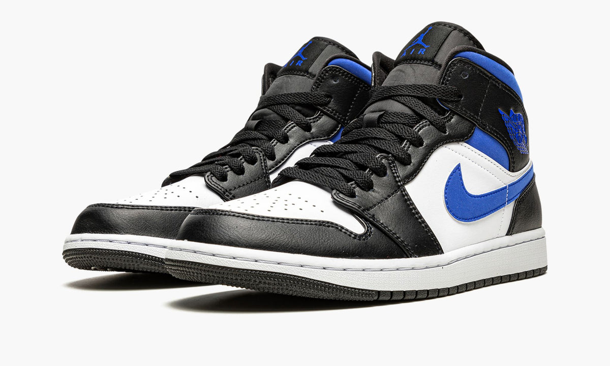 Air Jordan 1 Mid “Racer Blue / Black / White” — view 3