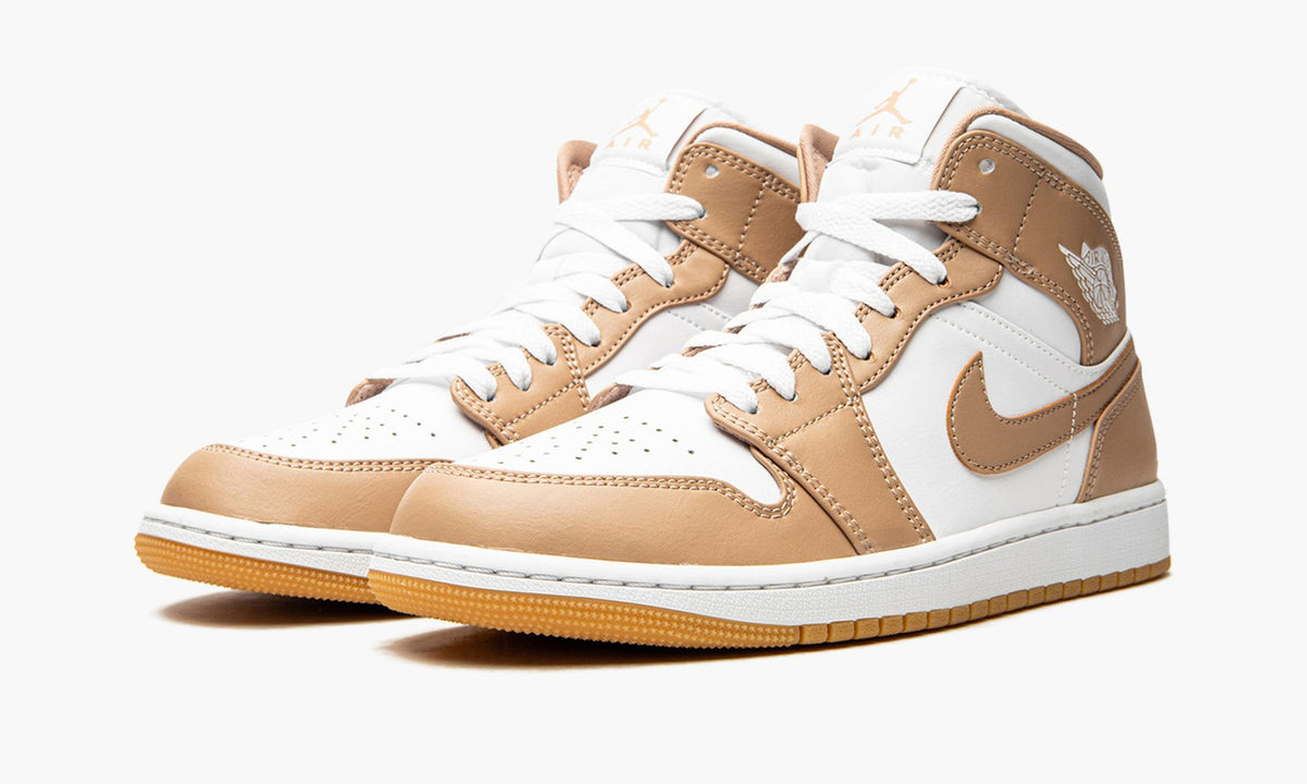 Air Jordan 1 Mid “Tan / Gum” — view 3