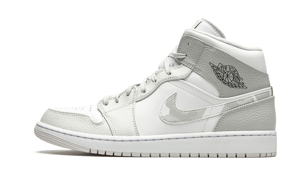 Air Jordan 1 Mid “White Camo” — view 1