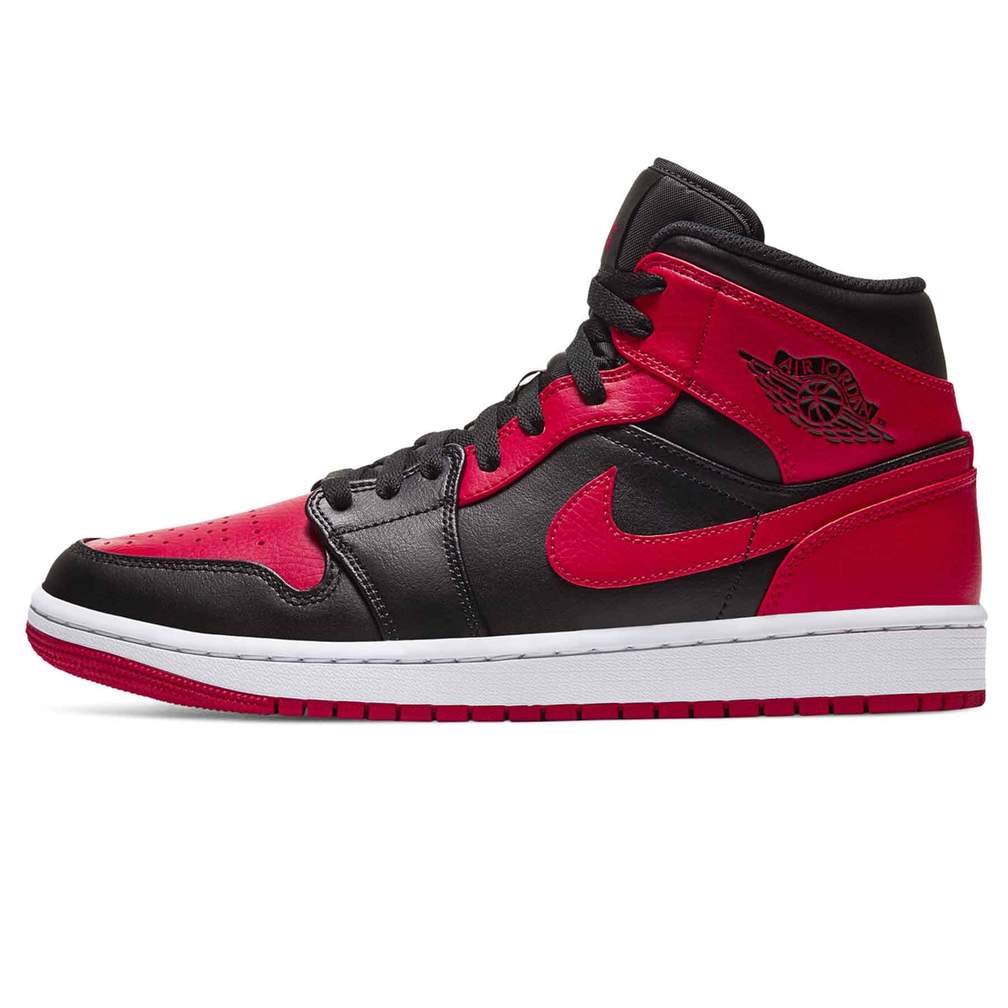 Air Jordan 1 Mid 'Banned Bred' — view 9