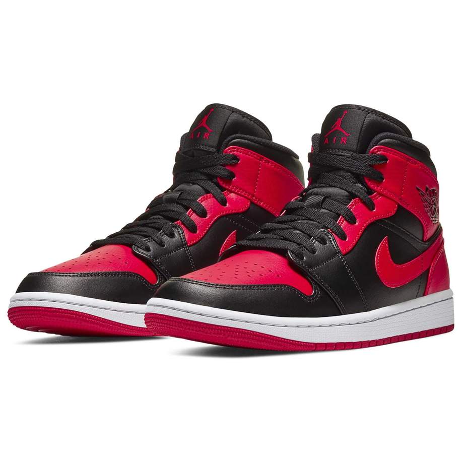 Air Jordan 1 Mid 'Banned Bred' — view 10