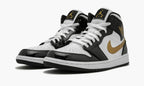 Air Jordan 1 Mid SE “Black Gold Patent Leather” — view 3