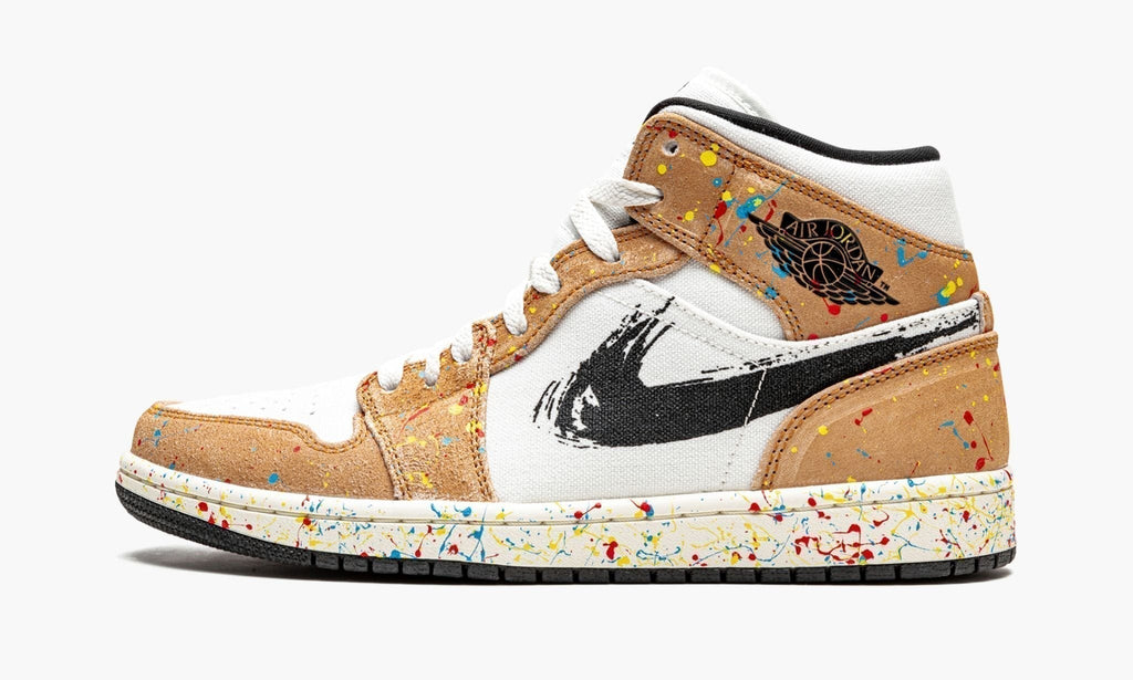 Air Jordan 1 Mid SE “Brushstroke” — view 2